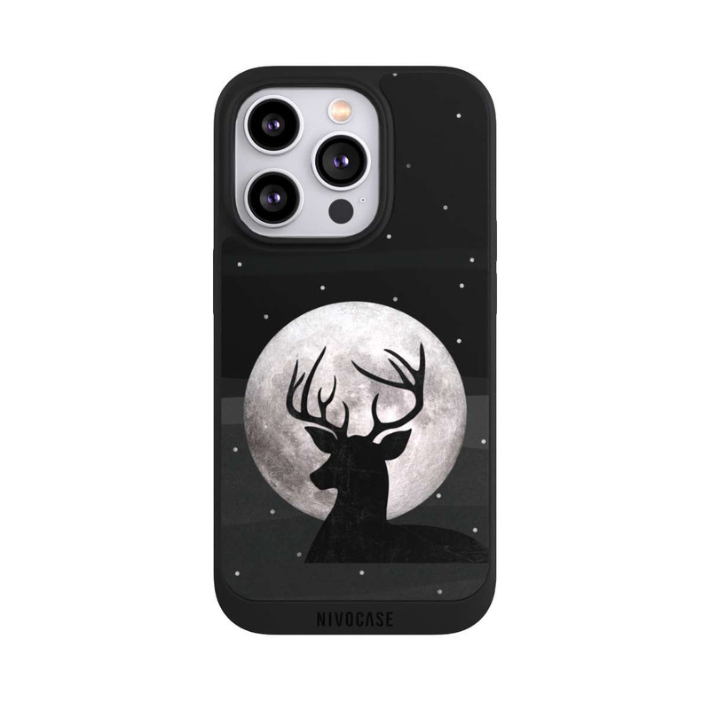 iPhone 14 Pro NIVOpure Deer & Moon Silver