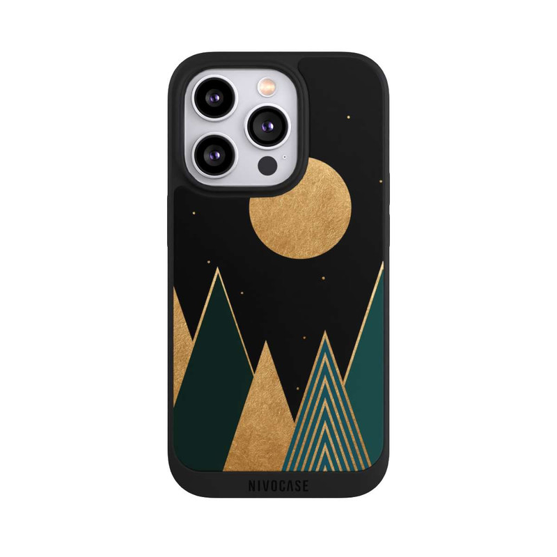 iPhone 14 Pro NIVOpure Emerald Mountains & Moon 