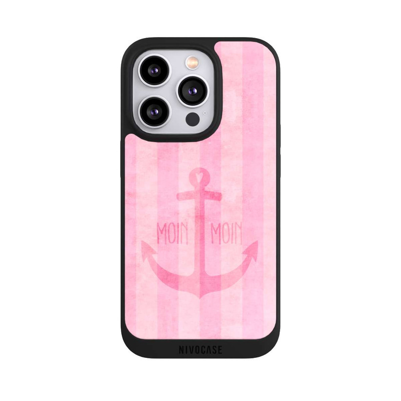 iPhone 14 Pro NIVOpure Moin Moin Stripes Pink
