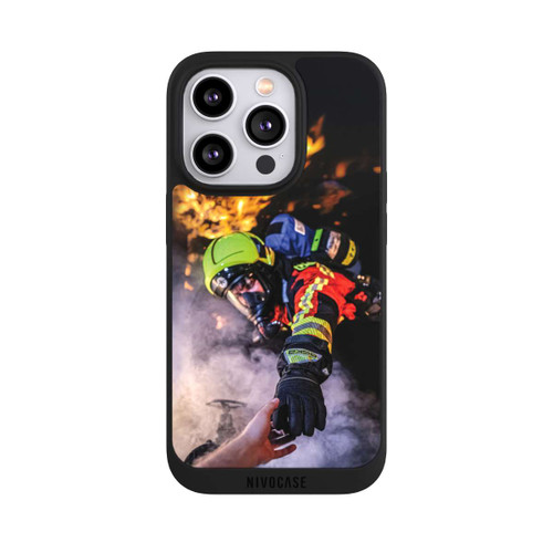 Apple iPhone 14 Pro NIVOpure Firefighter Reaches for Hand