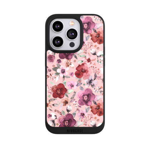 Apple iPhone 14 Pro NIVOpure Bountiful Bouquet Pink Romance