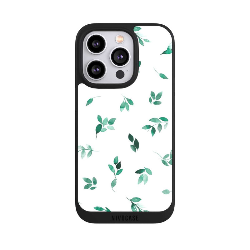 iPhone 14 Pro NIVOpure Herbstblätter grüner Eukalyptus