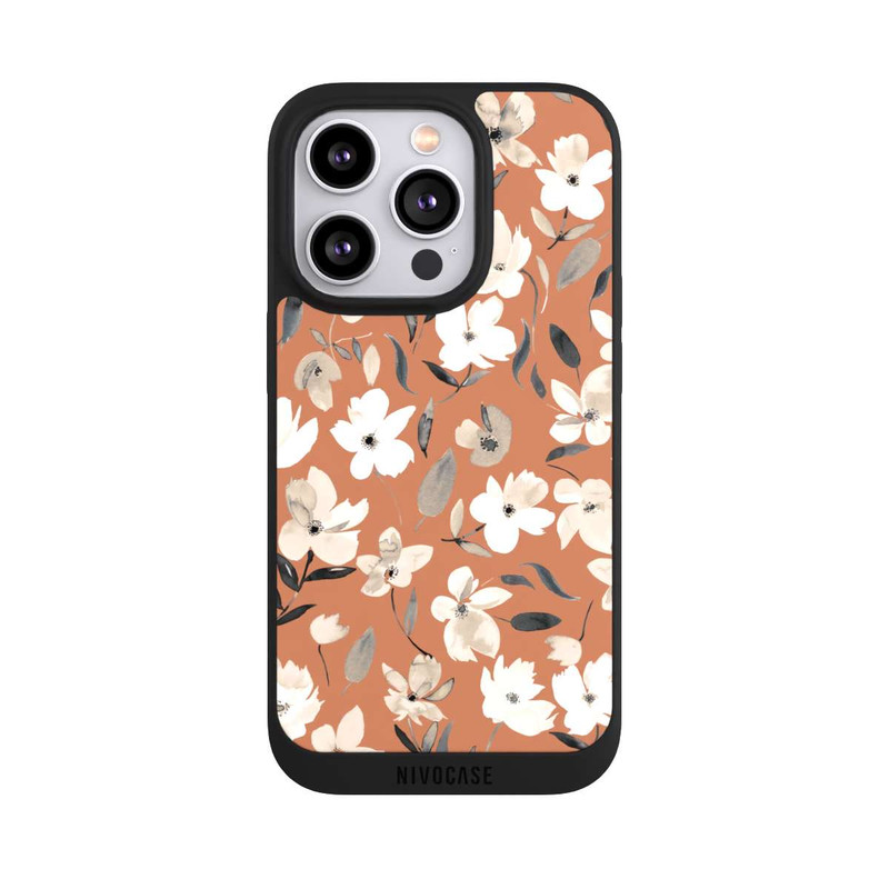 iPhone 14 Pro NIVOpure Fresh Fall Flowers Copper