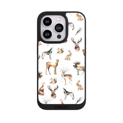 Apple iPhone 14 Pro NIVOpure Woodland Winter Animals
