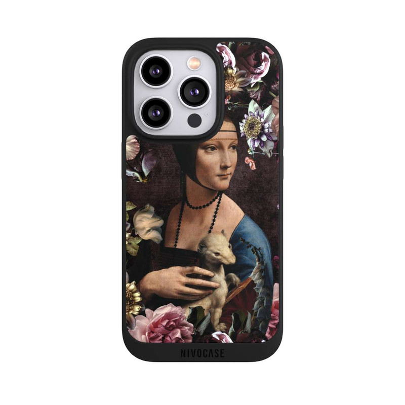 iPhone 14 Pro NIVOpure Lady with an Ermine Roses
