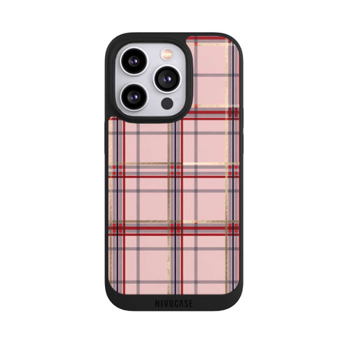 Apple iPhone 14 Pro NIVOpure TARTAN PINK