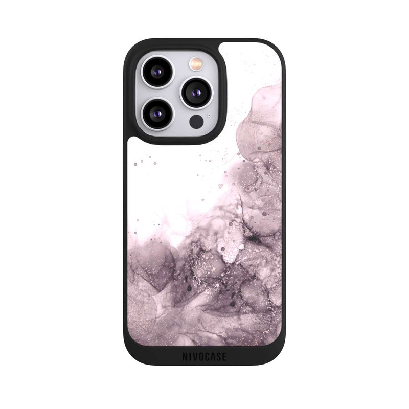 iPhone 14 Pro NIVOpure Paillettes glamour roses