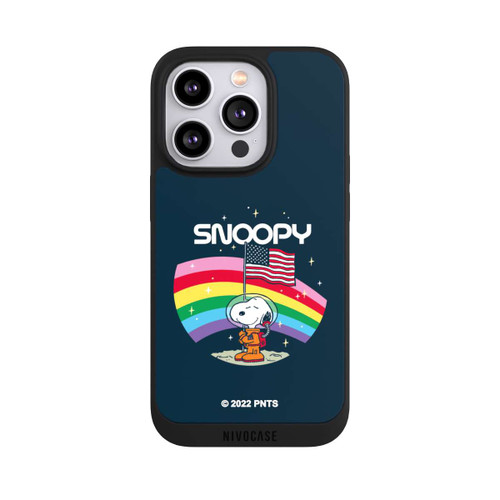 Apple iPhone 14 Pro NIVOpure Snoopy Space Traveller Rainbow