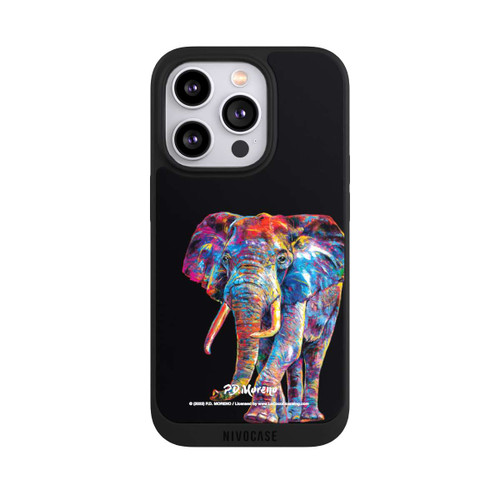 Apple iPhone 14 Pro NIVOpure Elephant Art By P.D. Moreno
