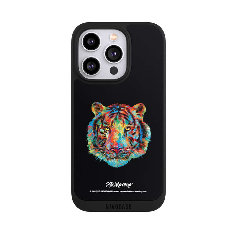 iPhone 14 Pro NIVOpure Tiger Art By P.D. Moreno