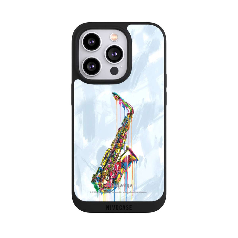 iPhone 14 Pro NIVOpure Saxophone Art By P.D. Moreno
