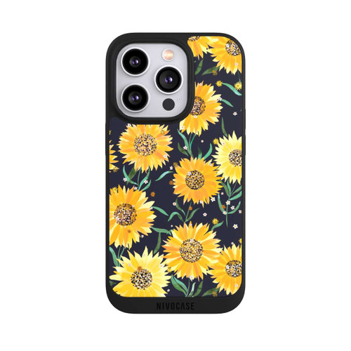 Apple iPhone 14 Pro NIVOpure Sunflowers Black