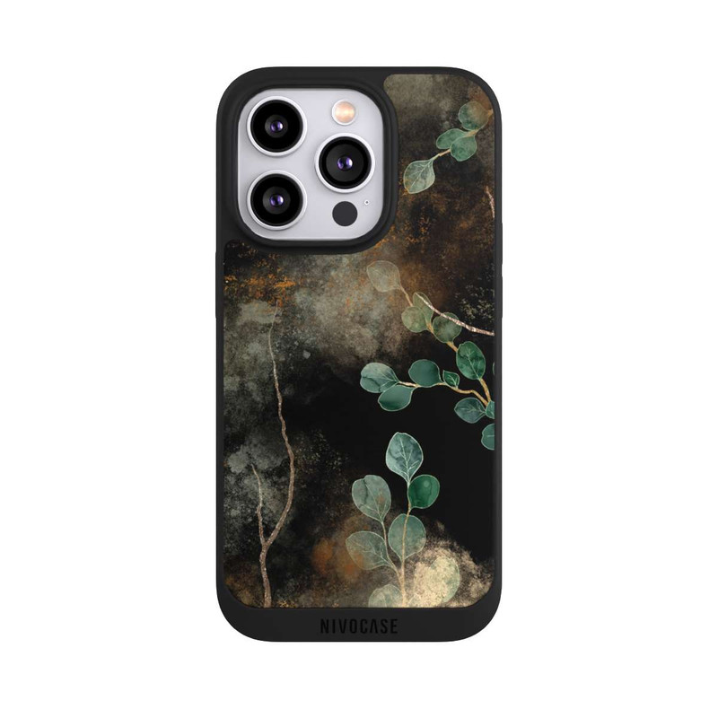 iPhone 14 Pro NIVOpure Eukalyptus Hintergrund