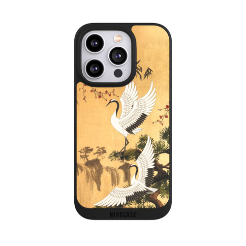 Apple iPhone 14 Pro NIVOpure Kraniche Gold Japan 2