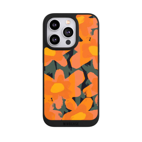 Apple iPhone 14 Pro NIVOpure Prairie Fleurie Orange