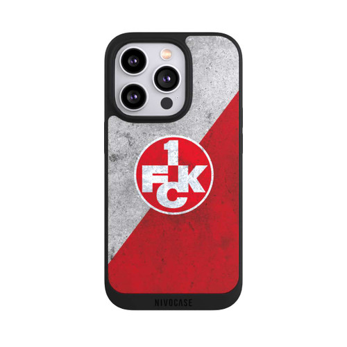 Apple iPhone 14 Pro NIVOpure 1.FC Kaiserslautern-Beton Logo red