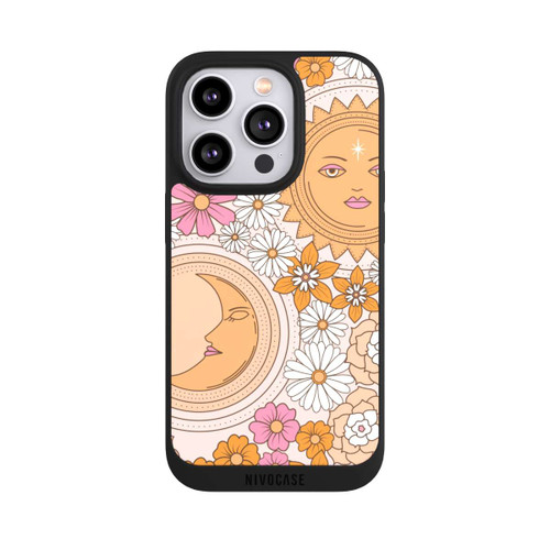 Apple iPhone 14 Pro NIVOpure Mond-Sonne-Blumen
