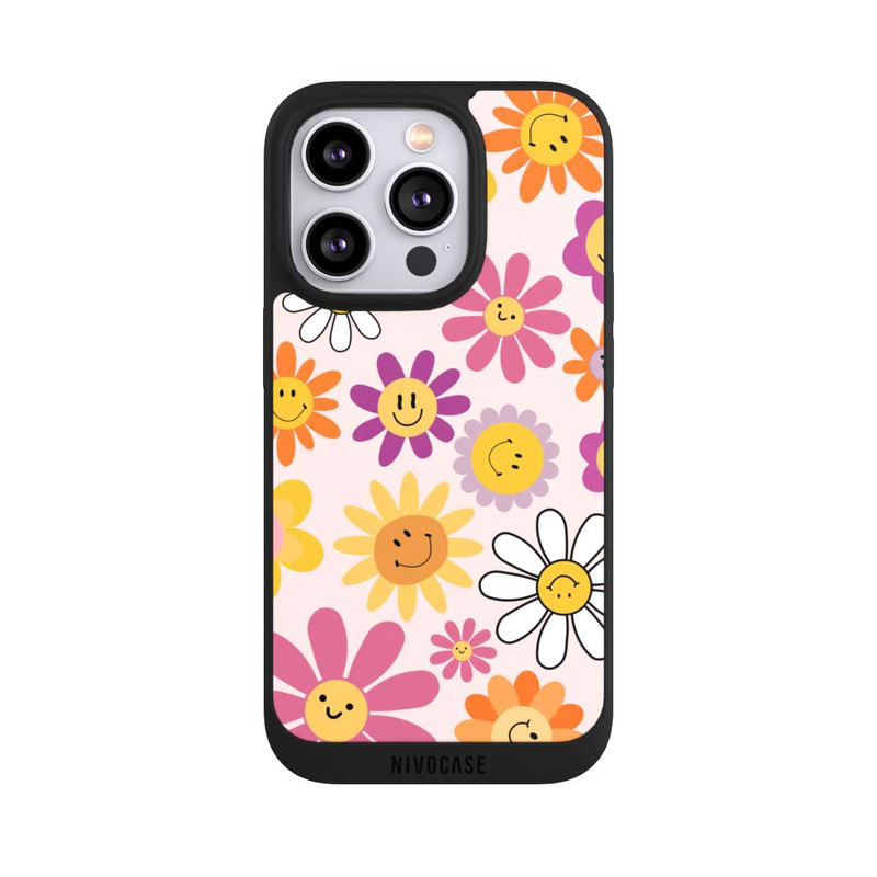 iPhone 14 Pro NIVOpure Smiles Pink Flowers