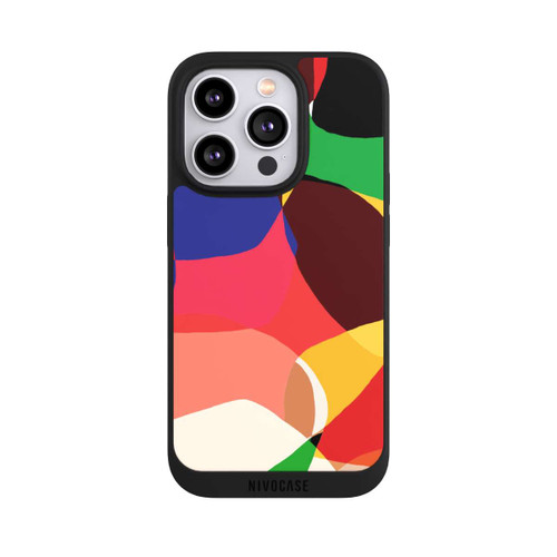 Apple iPhone 14 Pro NIVOpure Colorful Retro Shapes Background