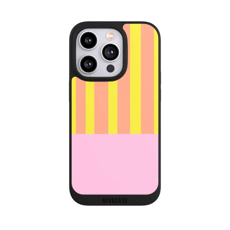 iPhone 14 Pro NIVOpure Neonfarbige Streifen
