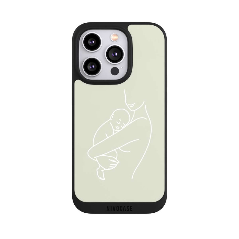 iPhone 14 Pro NIVOpure Famille d'art linéaire 3