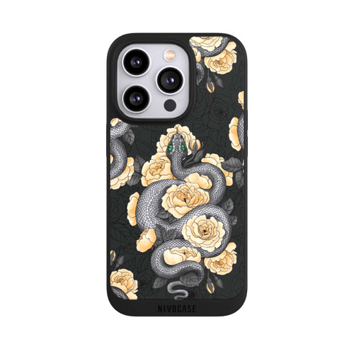 Apple iPhone 14 Pro NIVOpure Snake And Yellow Flower