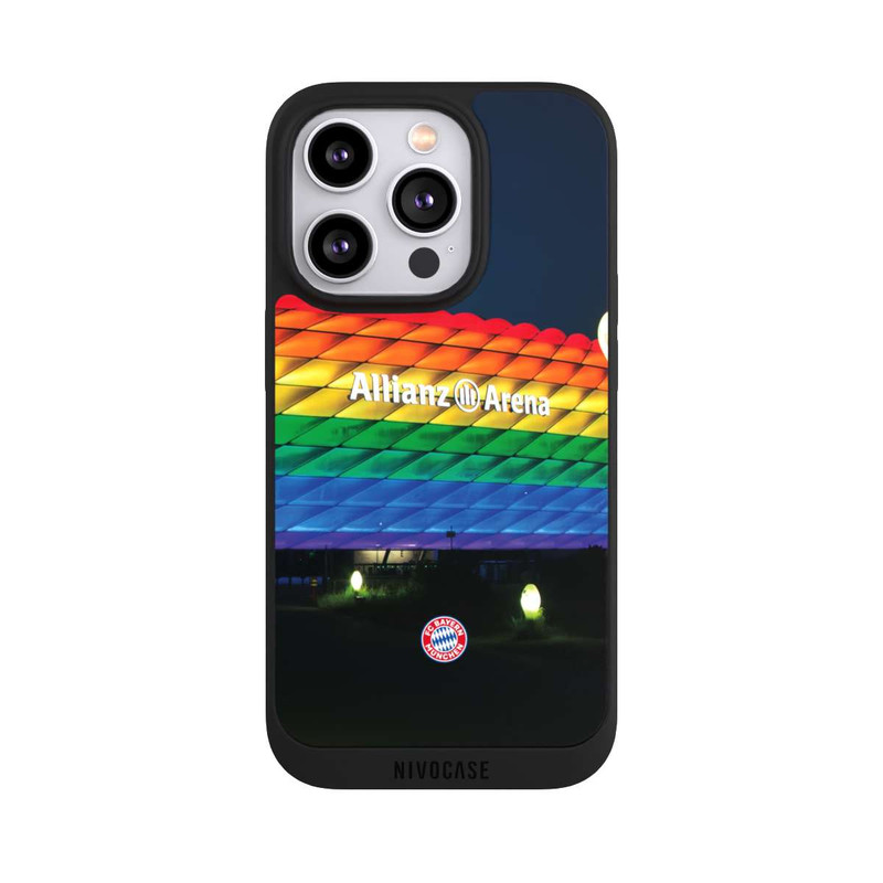 iPhone 14 Pro NIVOpure Allianz Arena Arc-en-ciel