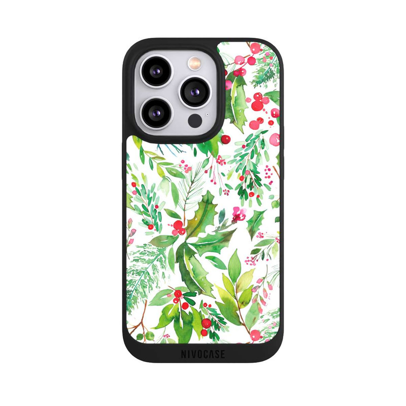 iPhone 14 Pro NIVOpure Christmas Holly Holiday Nature