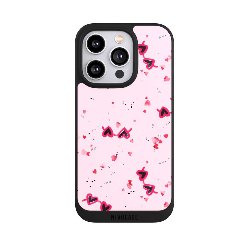 iPhone 14 Pro NIVOpure Lunettes de soleil Saint Valentin Coeurs