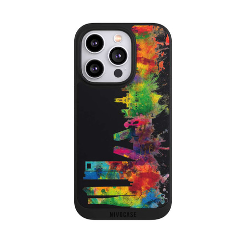 Apple iPhone 14 Pro NIVOpure Ligne d'horizon de Madrid Espagne Noir