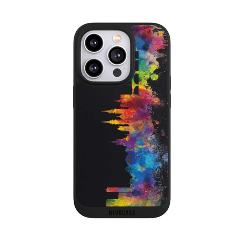 Apple iPhone 14 Pro NIVOpure Bâle Suisse Ligne d'horizon Noir