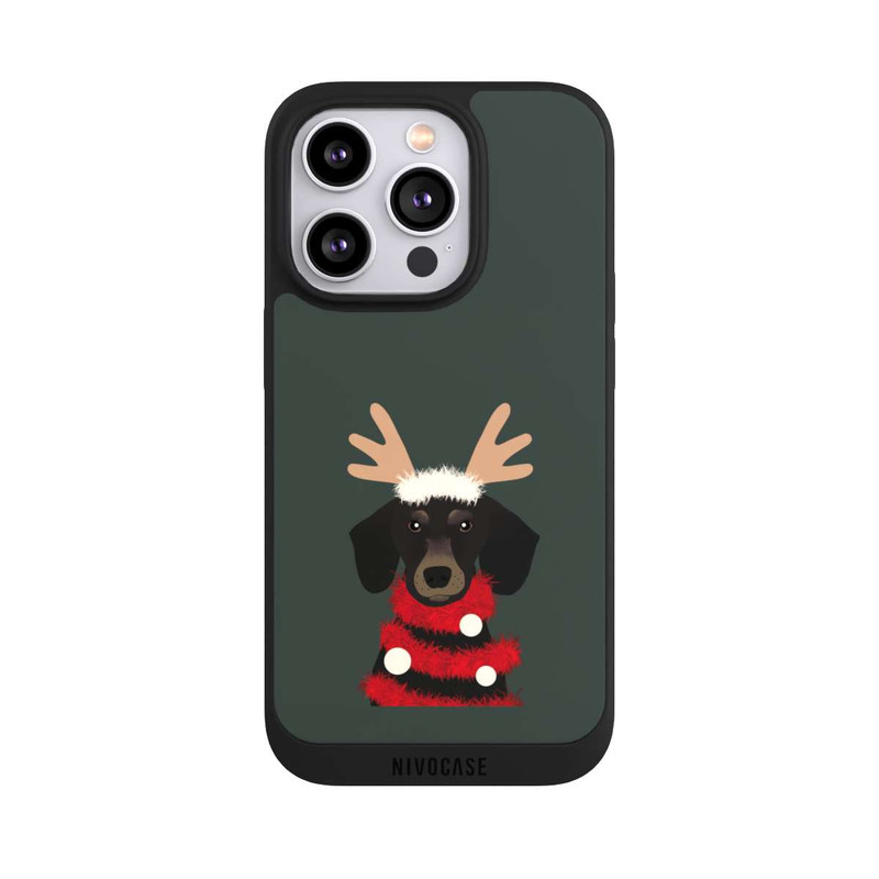 iPhone 14 Pro NIVOpure weihnachtlicher Dackel
