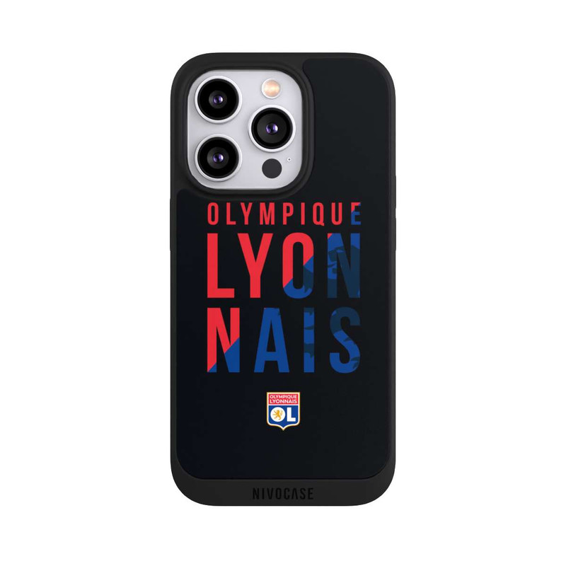 iPhone 14 Pro NIVOpure OL bleu et rouge