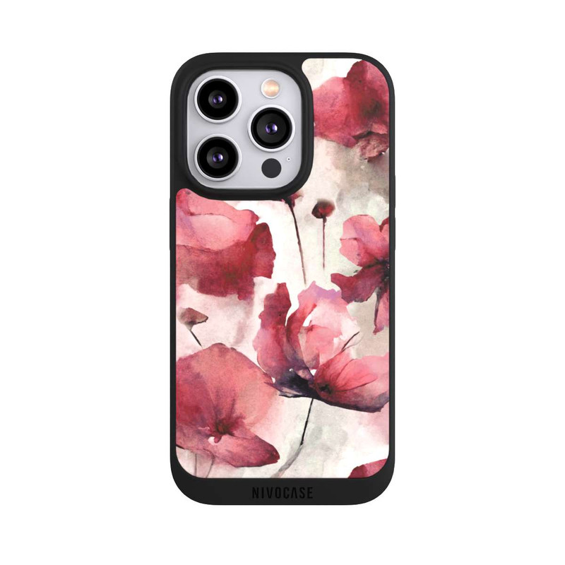 iPhone 14 Pro NIVOpure Wild Poppies Seamless