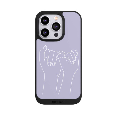 Apple iPhone 14 Pro NIVOpure Pinky Promise Line Art