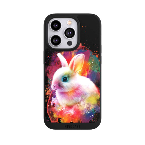 Apple iPhone 14 Pro NIVOpure Happy Rabbit Black