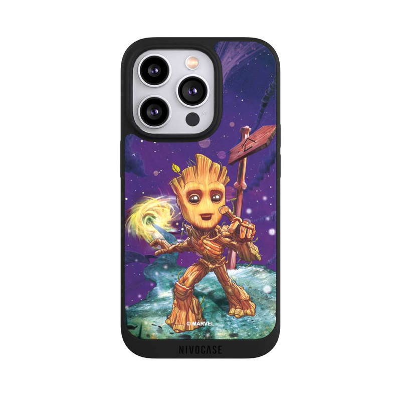 iPhone 14 Pro NIVOpure Baby Groot Galaxy Touch