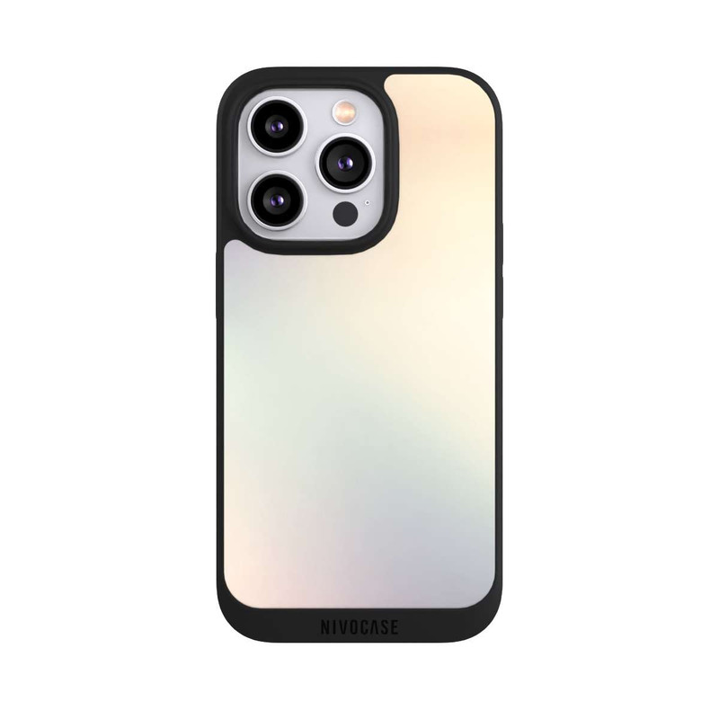 iPhone 14 Pro NIVOpure Pastel Purple Glitch