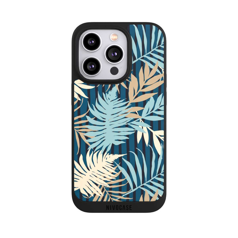 iPhone 14 Pro NIVOpure Palm Garden Beige Pattern