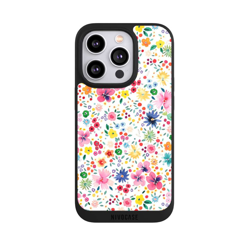 iPhone 14 Pro NIVOpure Millefleurs Pink Spring Garden