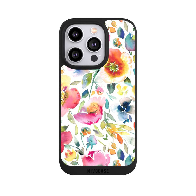 iPhone 14 Pro NIVOpure Psychedelic Poppies Multicolor