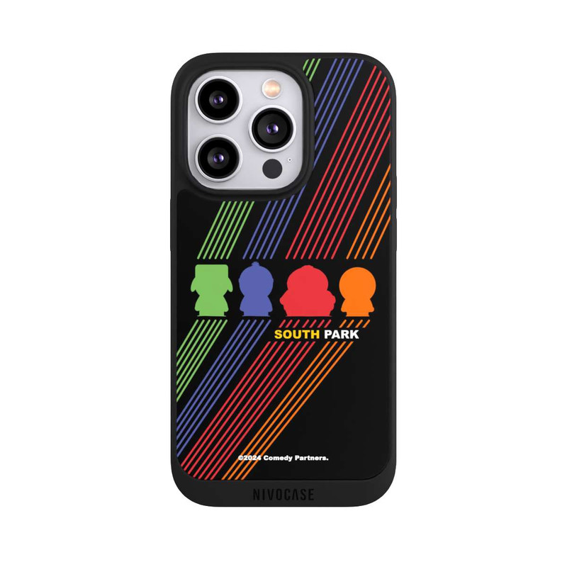 iPhone 14 Pro NIVOpure South Park Boys Colored Stripes