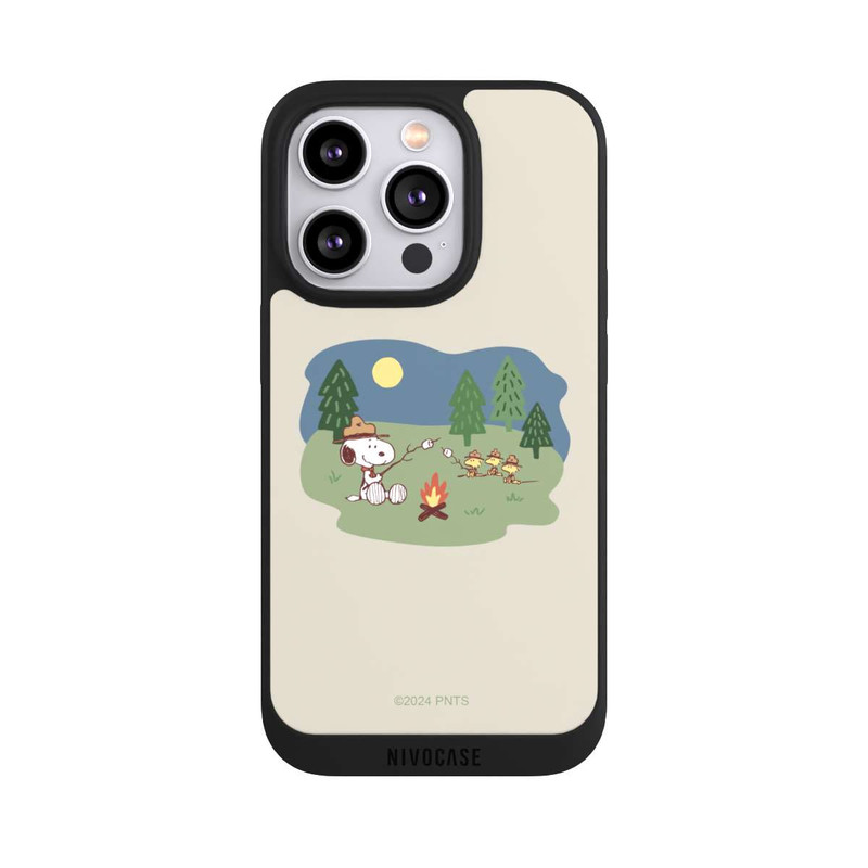 iPhone 14 Pro NIVOpure Snoopy Lagerfeuer