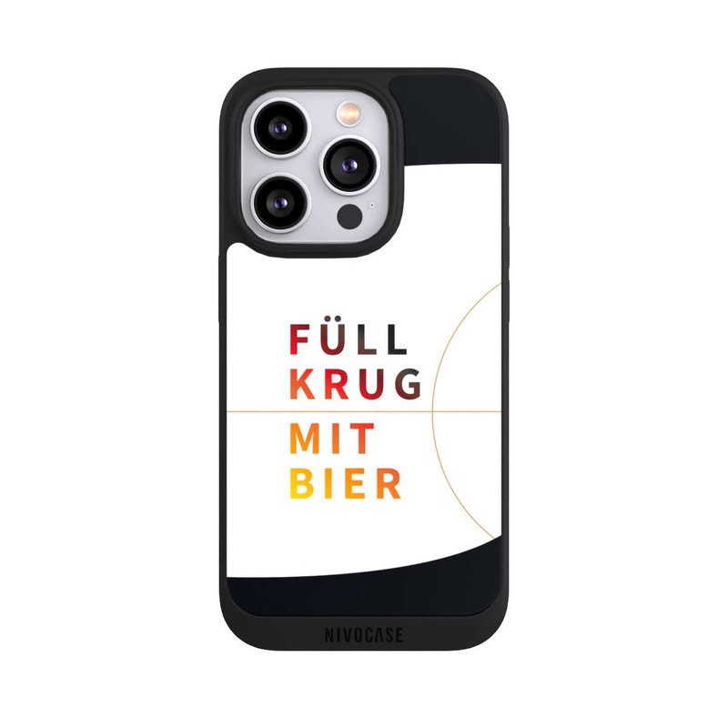iPhone 14 Pro NIVOpure Füllkrug mit Bier 