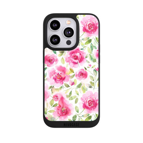 Apple iPhone 14 Pro NIVOpure Aquarell Frische Rosen