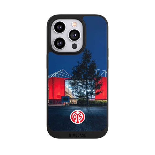 Apple iPhone 14 Pro NIVOpure Mainz 05 Stadion bei Nacht