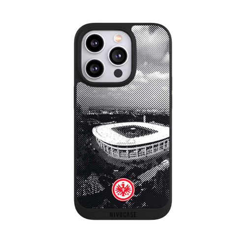 Apple iPhone 14 Pro NIVOpure SGE Stadion Schwarz Weiß