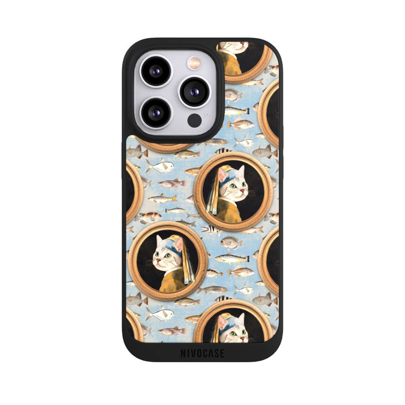iPhone 14 Pro NIVOpure Katzen Muster