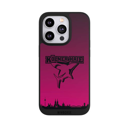 Apple iPhone 14 Pro NIVOpure Kölner Haie Skyline Pink