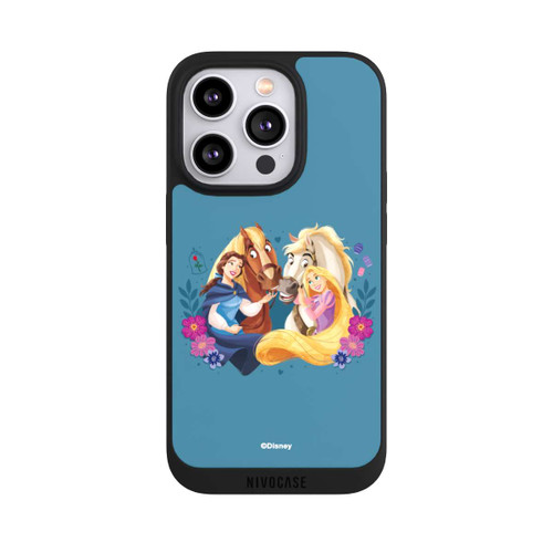 Apple iPhone 14 Pro NIVOpure Disney Princess Belle and Rapunzel with Horses